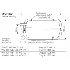 Kospel Wymiennik WZ 80 L