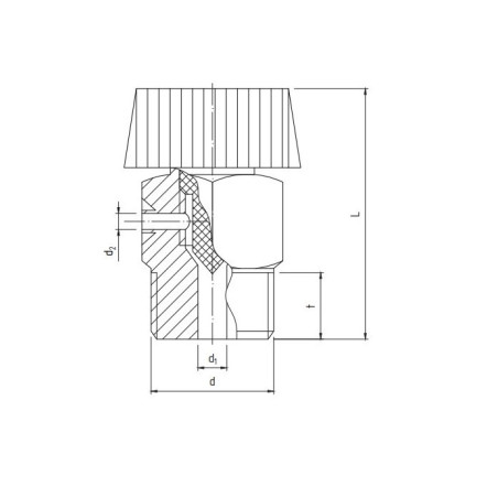 PERFEXIM Odpowietrznik Ręczny 1/2” 418 20-401-0150-001