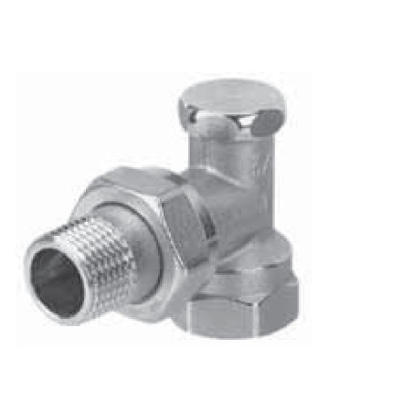 DANFOSS Zawór odcinający kątowy typu RLV-S DN15 1/2" 003L0123