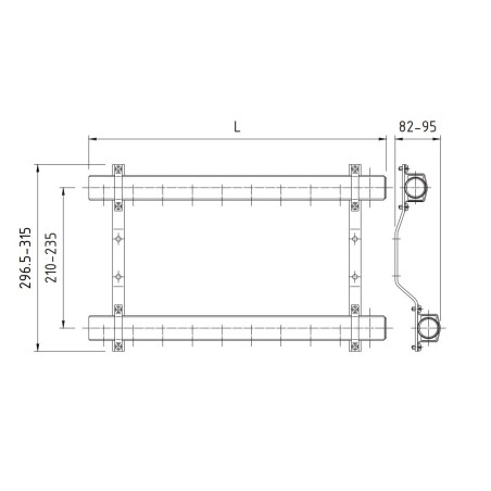 PERFEXIM ROZDZIELACZ 4 OBWODOWY PHA-100 30-100-0402-000