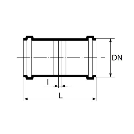 MagnaPlast HT PLUS Złączka HTL 110mm 12130 Kanalizacja