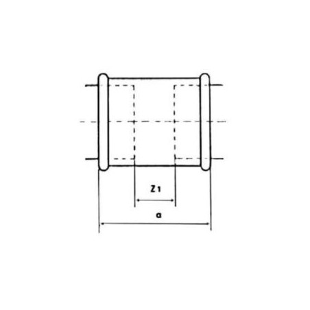 FITTING Mufa STRONG Czarna M2 GW 6/4" FIT 270C-6/4