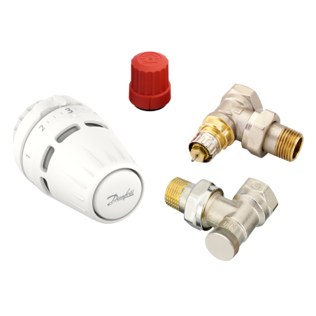 Danfoss Regus Zestaw prosty z głowicą 015G5304