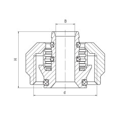 PERFEXIM ZACISK DO RUR WIELOWARSTWOWYCH ø16 PHA-090 16 x 3/4" 20-090-0000-000