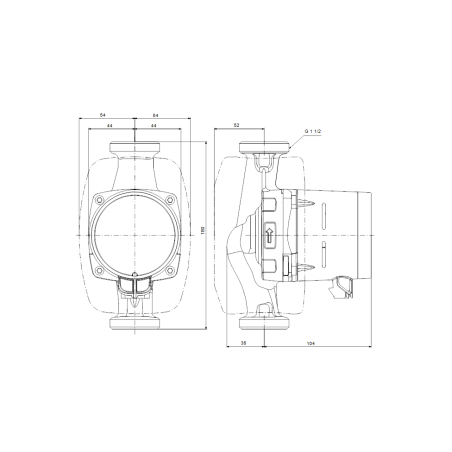 GRUNDFOS Pompa obiegowa ALPHA 2 25-40 6/4" 180mm 99411165