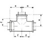 FITTING Trójnik STRONG Czarny B1 GW 2" FIT 130C-2