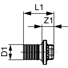 TECE TECEflex zaślepka z mosiądzu standard 16 mm 765116