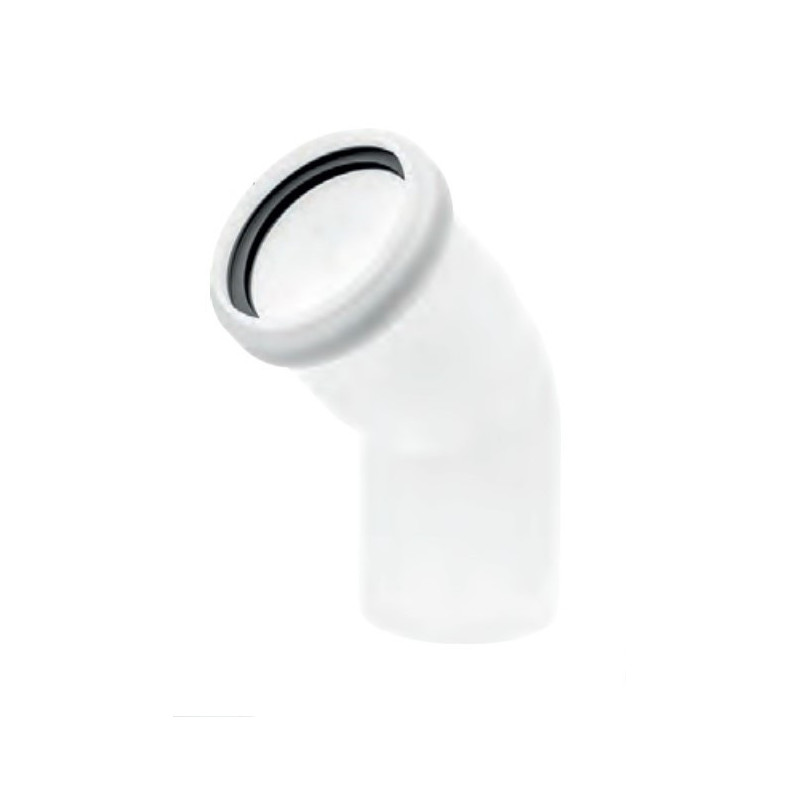 Skoberne Kolano PP 60mm 45° 504124 Skoberne Kolano PP 60mm 45° 504124