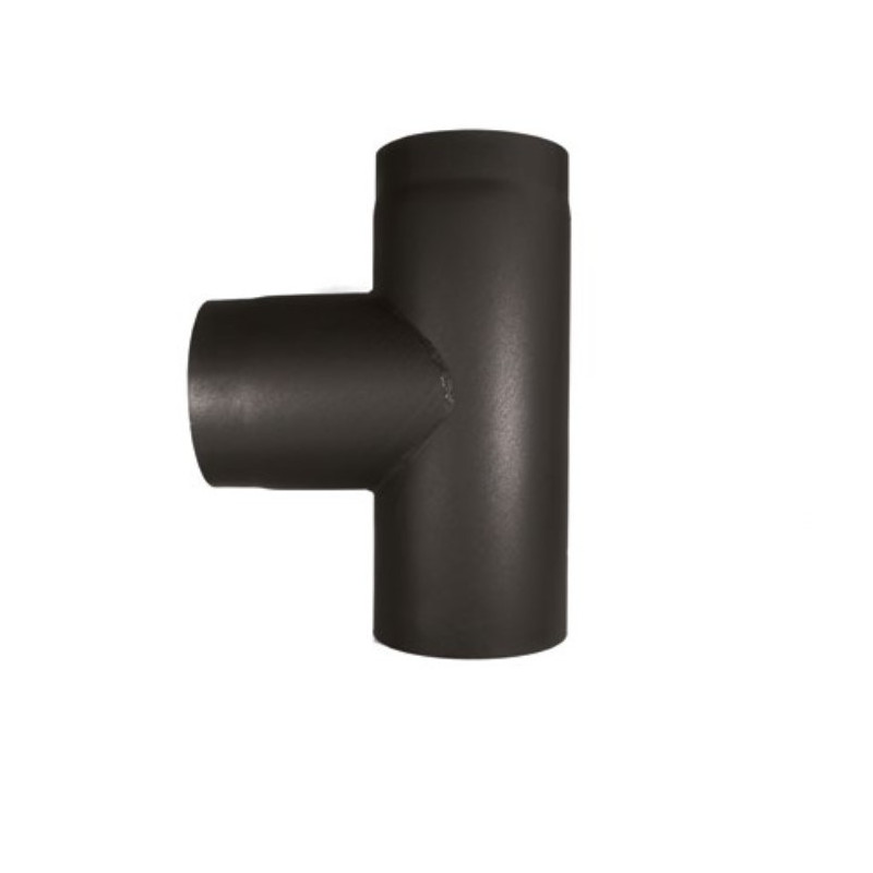 Stahl System Trójnik czarny 200mm 90° TRÓJNIK 200/90 Stahl System Trójnik czarny 200mm 90° TRÓJNIK 200/90