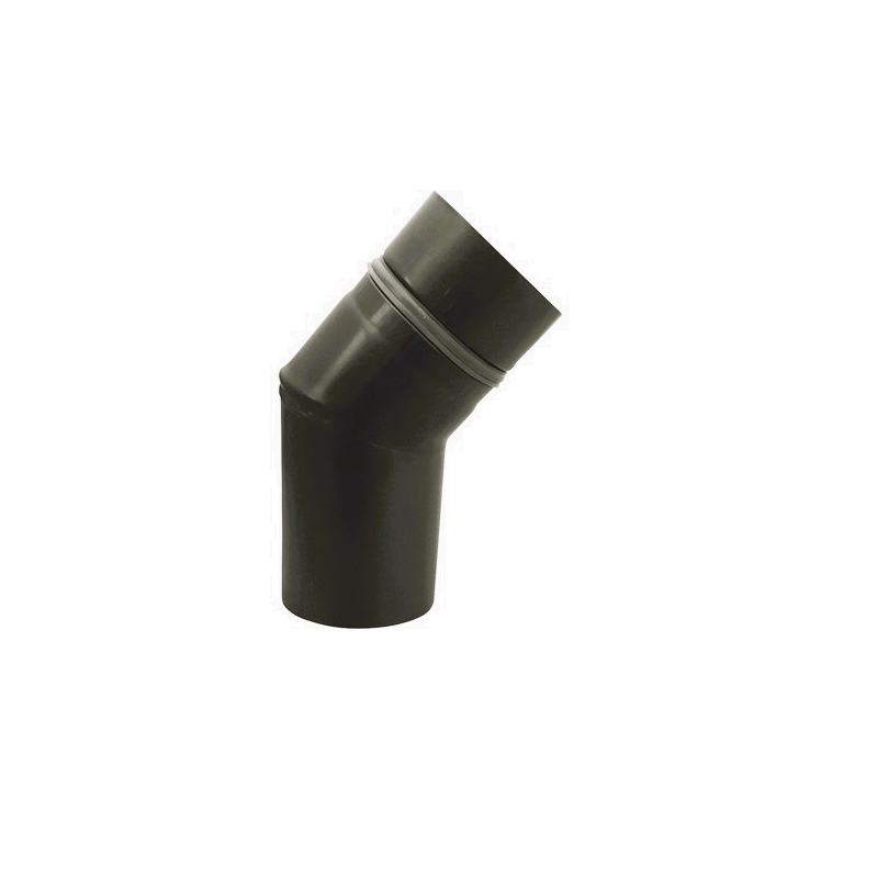 Stahl System Kolano czarne bez wyczystki 45° 80mm PPKOL80/45BW Stahl System Kolano czarne bez wyczystki 45° 80mm PPKOL80/45BW
