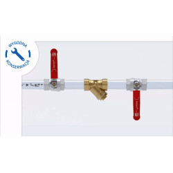 PERFEXIM Filtr skośny siatkowy z wkładem magnetycznym 3/4" PHA-060M 03-060-0200-100