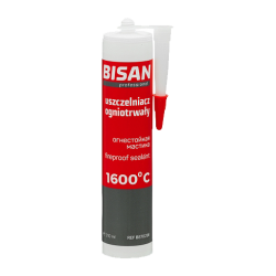 BISAN Uszczelniacz ogniotrwały Kartusz  300 ml B870296