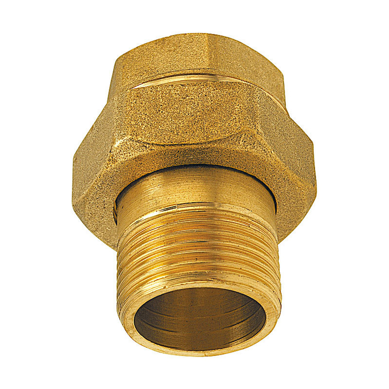 Ferro Śrubunek mosiężny prosty 1/2" SG2 Ferro Śrubunek mosiężny prosty 1/2" SG2