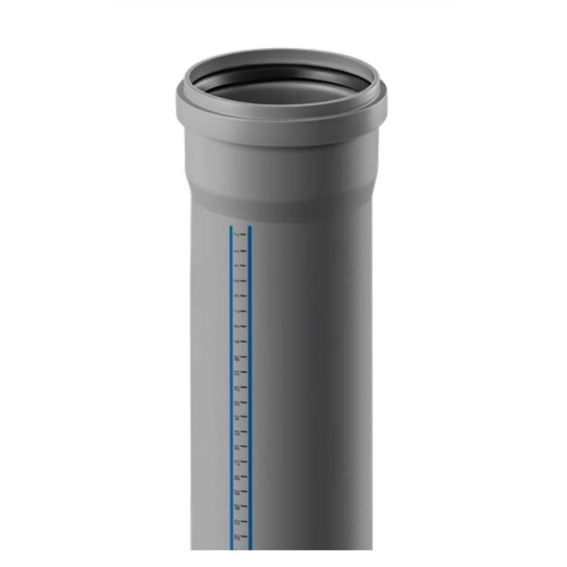 MagnaPlast HT PLUS Rura z kielichem HTEM 110mm 2000mm 10460 MagnaPlast HT PLUS Rura z kielichem HTEM 110mm 2000mm 10460