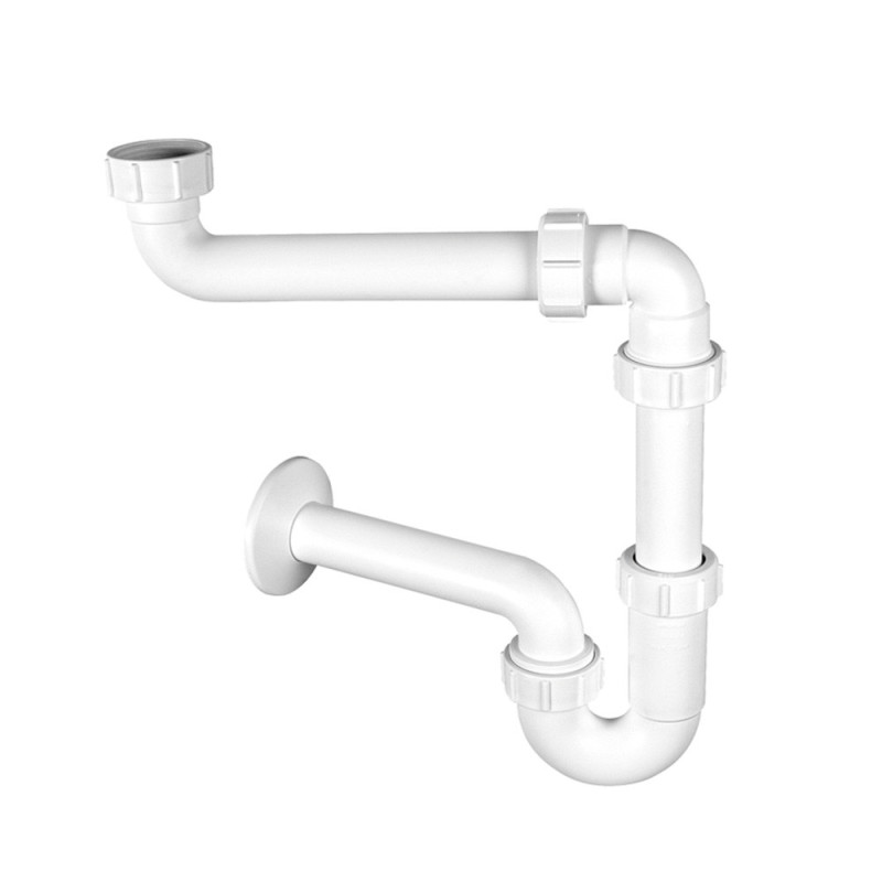 McAlpine Syfon umywalkowy rurowy z przedłużką 5/4"x32mm HC4PF-32SPS McAlpine Syfon umywalkowy rurowy z przedłużką 5/4"x32mm HC4PF-32SPS
