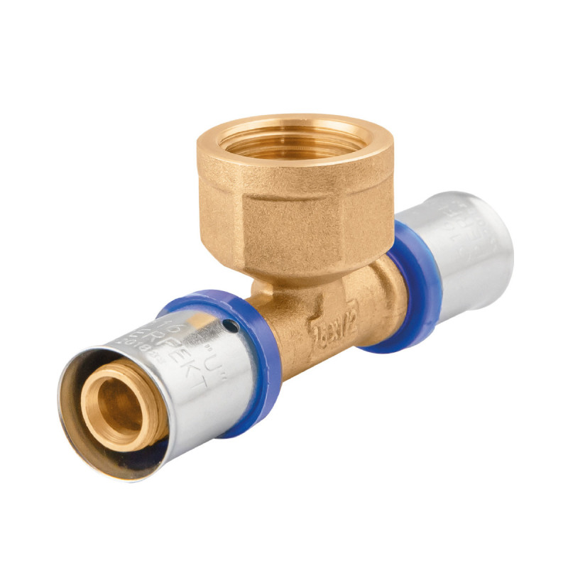 PERFEXIM Trójnik zaprasowywany 25 x 3/4" x 25 GW 73A 62-071-2520-000 PERFEXIM Trójnik zaprasowywany 25 x 3/4" x 25 GW 73A 62-071-2520-000