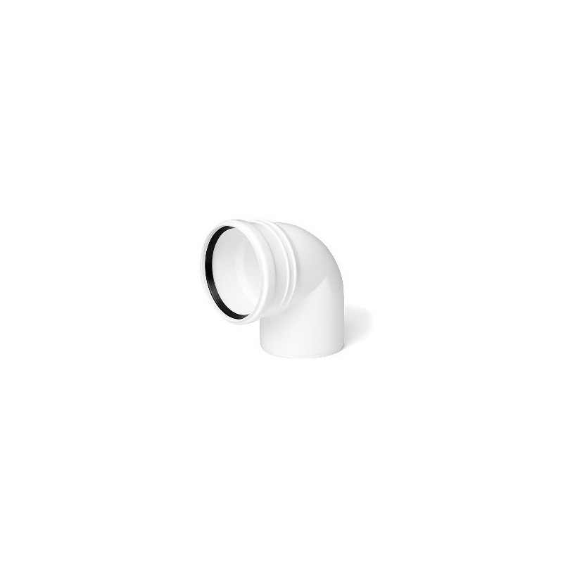 AKCES Kolano kanalizacyjne białe 110 mm 90° 11149 AKCES Kolano kanalizacyjne białe 110 mm 90° 11149