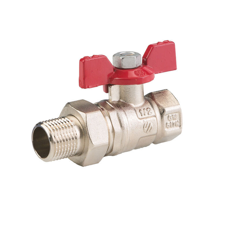 ARCO Sena Zawór kulowy nakrętny motylkowy z półśrubunkiem GW 1 1/4" 154106 ARCO Sena Zawór kulowy nakrętny motylkowy z półśrubunkiem GW 1 1/4" 154106