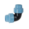 AGAflex Kolano skręcane zaciskowe PE-PE 40mm 90° 45154040