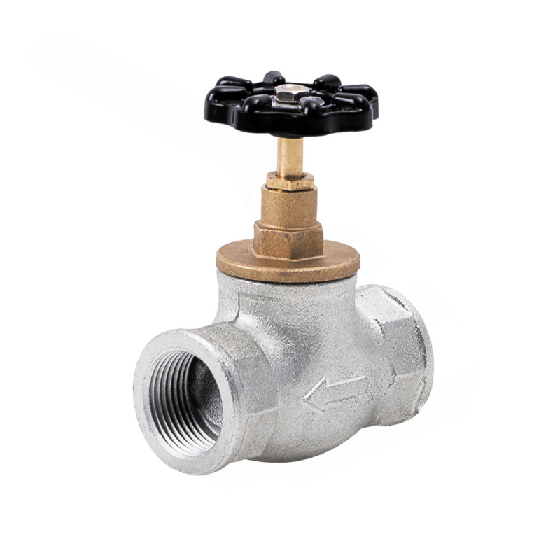 PERFEXIM Zawór żeliwny ocynkowany przelotowy prosty 2" 3098 01-400-0500-100 PERFEXIM Zawór żeliwny ocynkowany przelotowy prosty 2" 3098 01-400-0500-100