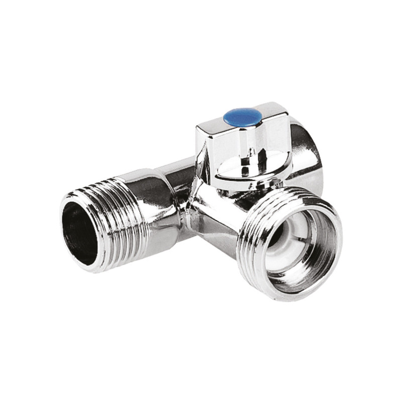 PERFEXIM KUREK KULOWY TRÓJDROGOWY PODŁĄCZENIOWY KĄTOWY 1/2" X 1/2" X 3/4" 3026 02-302-1515-000 PERFEXIM KUREK KULOWY TRÓJDROGOWY PODŁĄCZENIOWY KĄTOWY 1/2" X 1/2" X 3/4" 3026 02-302-1515-000
