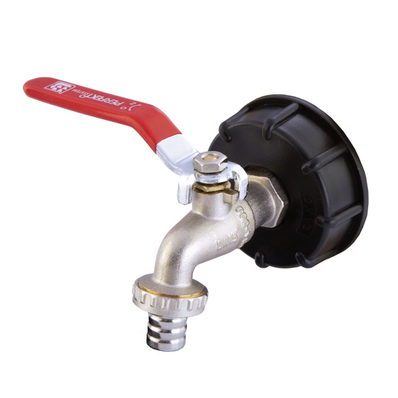 PERFEXIM KUREK KULOWY CZERPALNY Z ADAPTEREM (REDUKCJĄ) DO ZBIORNIKA IBC 1/2" 01-009-0150-011 PERFEXIM KUREK KULOWY CZERPALNY Z ADAPTEREM (REDUKCJĄ) DO ZBIORNIKA IBC 1/2" 01-009-0150-011