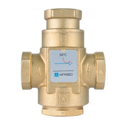 AFRISO Zawór temperaturowy ATV 334 DN25 Rp1" kvs 9 50°C 1633410
