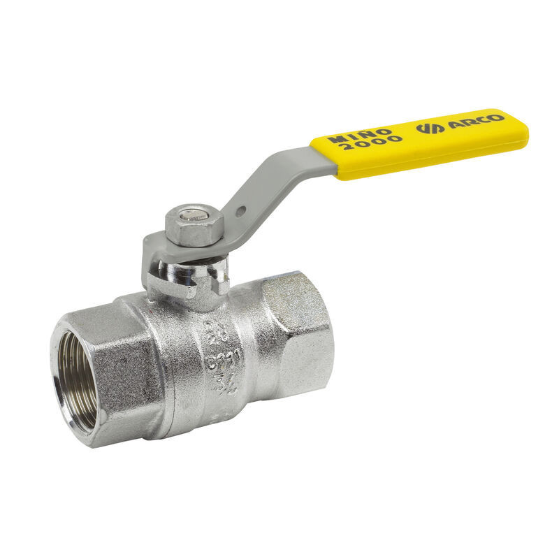 ARCO MINO Zawór kulowy gazowy nakrętno - nakrętny z dźwignią GW 3/8" x 3/8'' P0101 ARCO MINO Zawór kulowy gazowy nakrętno - nakrętny z dźwignią GW 3/8" x 3/8'' P0101