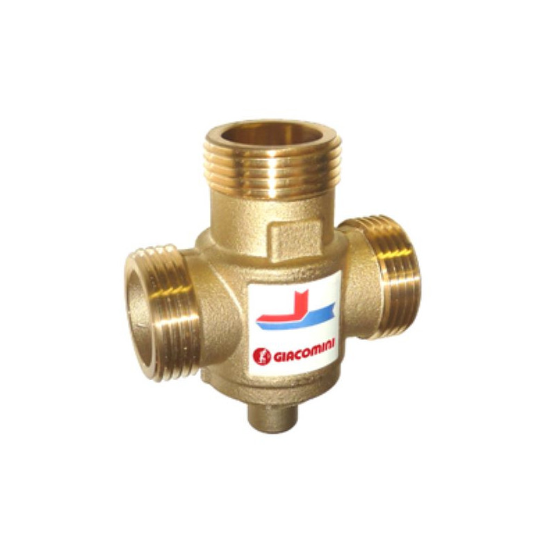 GIACOMINI Termostatyczny Zawór Zabezpieczenia Powrotu Kotła DN32 55°C R157AY062 GIACOMINI Termostatyczny Zawór Zabezpieczenia Powrotu Kotła DN32 55°C R157AY062