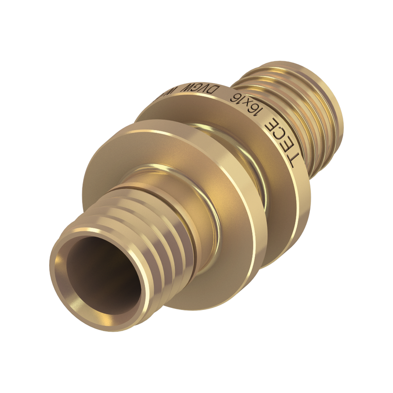 TECE Złączka z mosiądzu standard 32mm x 32mm 766032 TECE Złączka z mosiądzu standard 32mm x 32mm 766032