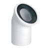 McAlpine Kolano sanitarne do WC 110mm 45 stopni WCE-CON16
