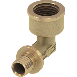 TECE TECEflex kolano 90° rozmiar 20 x 1/2" GW mosiądz standard 768020