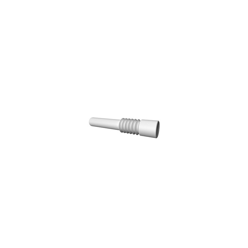 AKCES Króciec biały redukcyjny elastyczny nieregularny 50/32 mm 11042 AKCES Króciec biały redukcyjny elastyczny nieregularny 50/32 mm 11042