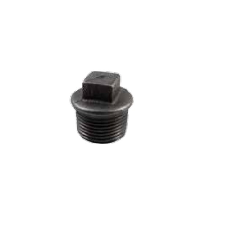 AGAFLEX Korek żeliwny czarny z obrzeżem T9 1/2" DN15 GZ 41047103 AGAFLEX Korek żeliwny czarny z obrzeżem T9 1/2" DN15 GZ 41047103