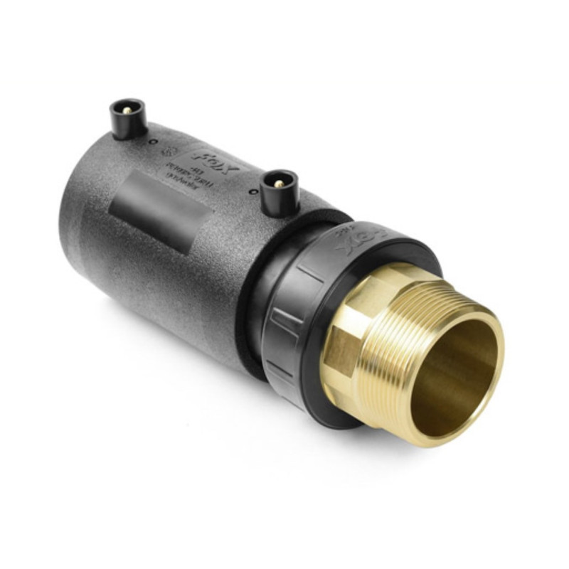 FOX Mufa elektrooporowa z przejściem mosiężnym 40mm x 1" GZ MGZ040001 FOX Mufa elektrooporowa z przejściem mosiężnym 40mm x 1" GZ MGZ040001