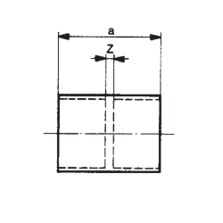 Conex Bänninger Mufa miedziana 22mm do lutowania Cu 5270022000000