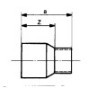 Conex Bänninger Redukcja nyplowa miedziana 15x10mm do lutowania Cu 5243015010000