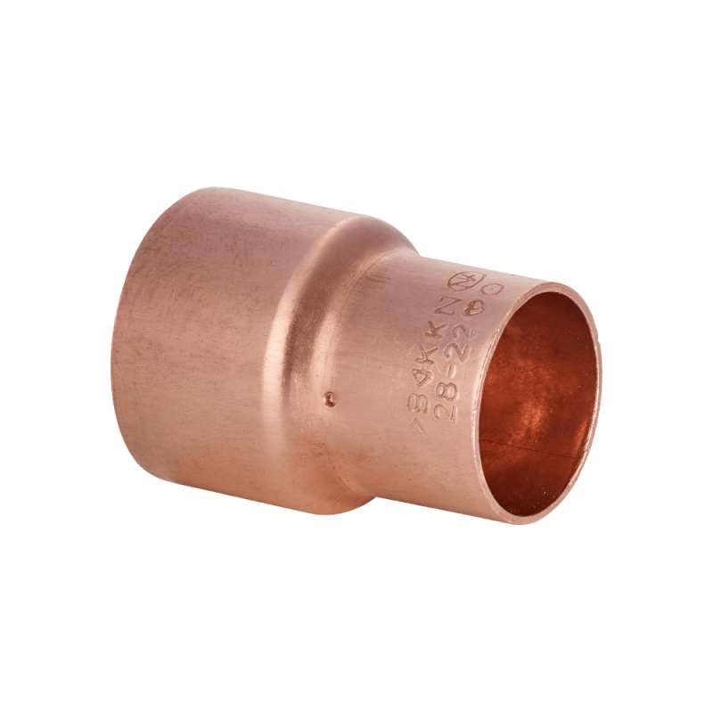 Conex Bänninger Redukcja mufowa miedziana 54x28mm do lutowania Cu 5240054028000 Conex Bänninger Redukcja mufowa miedziana 54x28mm do lutowania Cu 5240054028000