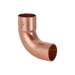 Conex Bänninger Łuk 90° jednokielichowy miedziany 22mm do lutowania Cu 5001A022000000