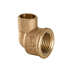 Conex Bänninger Kolano 90° Brąz do lutowania 22x1/2″ GW 4090G022004000