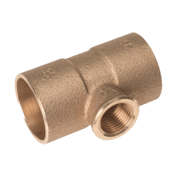 Conex Bänninger Trójnik 90° Brąz do lutowania 22x1/2"x22 GW 4130G022004022