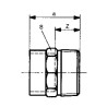 Conex Bänninger Łącznik Prosty Złączka Brąz do lutowania 35x6/4" GZ 4243G035012000