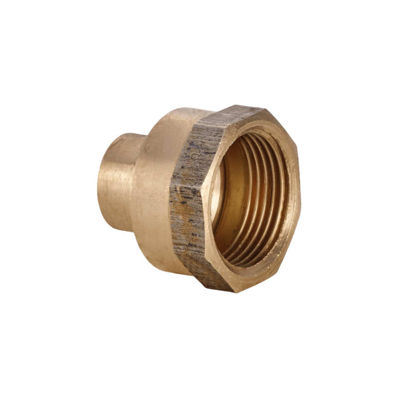 Conex Bänninger Łącznik Prosty Złączka Brąz do lutowania 54x6/4" GW 4270G054012000