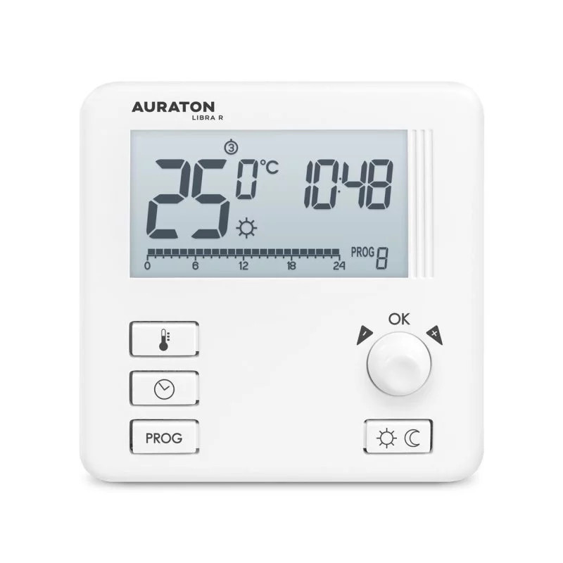 AURATON Regulator temperatury Libra R bezprzewodowy nadajnik AUR00LBR0R000 AURATON Regulator temperatury Libra R bezprzewodowy nadajnik AUR00LBR0R000