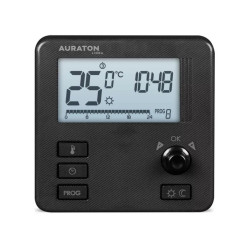 AURATON Regulator temperatury Libra Carbon Edition przewodowy AUR00LBR10000
