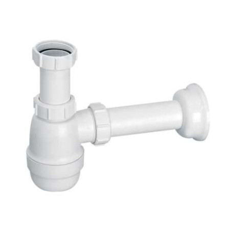 McAlpine Syfon zlewozmywakowy butelkowy pojedynczy duży 6/4"x40mm bez spustu G40APF