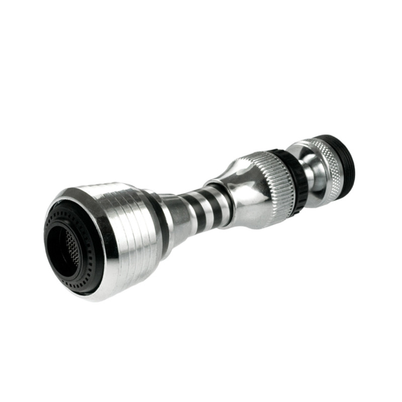 PERFEXIM Perlator uniwersalny ARA M22x1 z redukcją M24x1/M22x1 2-funkcyjny na przegubie krótkim NA-PR3P