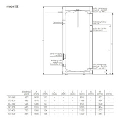 Kospel Zbiornik buforowy SE 140 SE-140.TERMO.PL