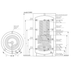 Kospel Wymiennik buforowy SVWS 1000 L