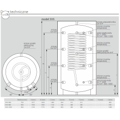 Kospel Wymiennik buforowy SVS 1000 L